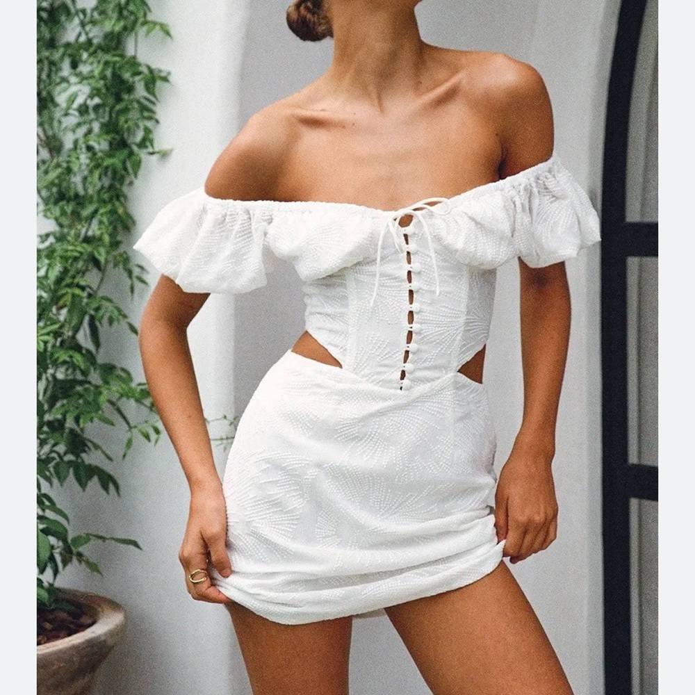 Sabo Skirt Azzurra Cutout Dress